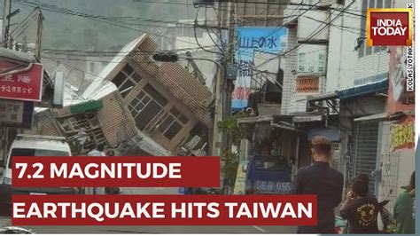 taiwan earthquake news in hindi